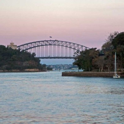a bridge over a body of water